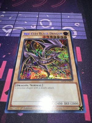 Yugioh Red-Eyes Black Dragon Prismatic Secret Rare MP24 1st Edition NM-image