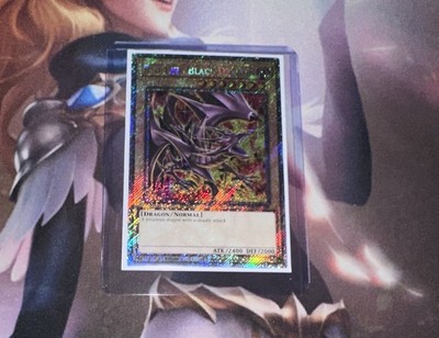 Red-Eyes Black Dragon 8th Art 1st Ed Platinum Secret Rare RA04-EN109 Yu-Gi-Oh-image