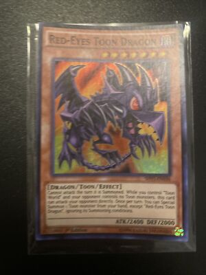 Red-Eyes Toon Dragon - 1st Edition Super Rare LP-image