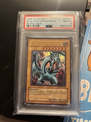 Blue-Eyes White Dragon RP01-EN001 Retro Pack Unlimited-image