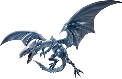 BANDAI S.H.MonsterArts Blue-Eyes White Dragon, Yu-Gi-Oh, Japan Fast Ship new-image