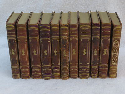 G. Lenotre PARIS REVOLUTIONNAIRE Librairie Academique Perrin Leather Set French-image