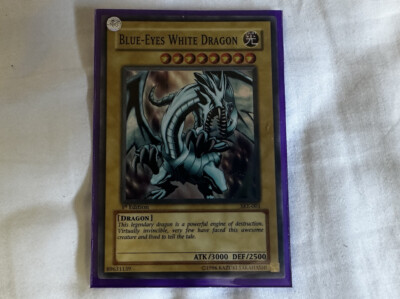YUGIOH 1st Edition Blue Eyes White Dragon-image