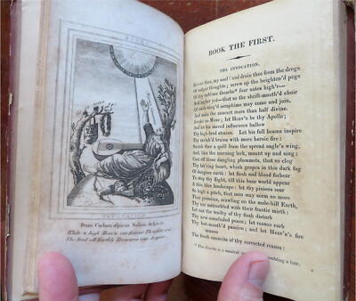 Divine & Moral Emblems 1824 Quarles illustrated 2 vol. leather set w/ 79 plates-image