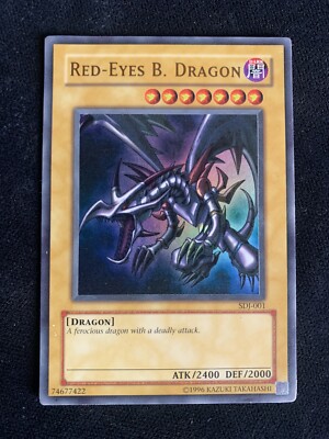 Red-Eyes B. Dragon SDJ-001 Starter Deck: Joey Unlimited-NM-image