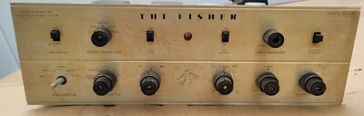 Vintage FISHER KX 200 INTEGRATED TUBE AMP AMPLIFIER for Repair or Part -image