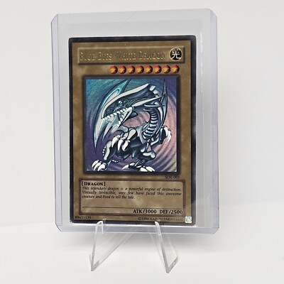 Yu-Gi-Oh card: Blue-Eyes White Dragon from Starter deck Kaiba (SDK-001)-image