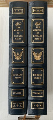 Easton Press THE MEMOIRS OF RICHARD NIXON 2 Volume Set-image