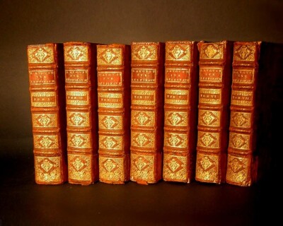 St. Augustine: The Psalms (1696) Spectacular Leather-bound Set (ex: Monastery)-image