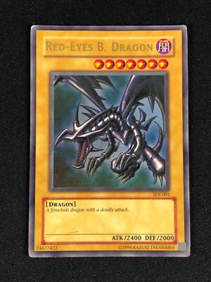 YUGIOH RED-EYES B. DRAGON SDJ-001 ULTRA (HP)-image