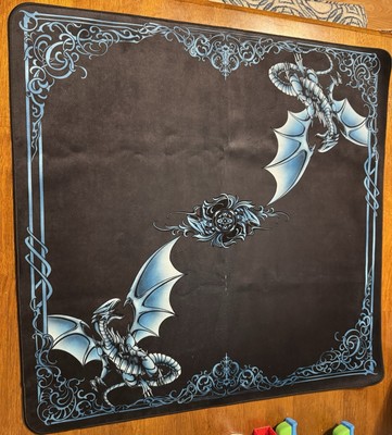 Blue-Eyes White Dragon 2 Player Cloth Playmat-image