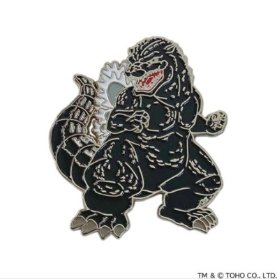 Godzilla (1989) Metal Magnet A-Type TOHO Godzilla Store Japan Limited Monster-image