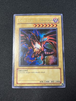 Yu-Gi-Oh! Rare Shonen Jump Magazine Promo Red-Eyes B. Dragon - JMP-002 - NM+-image