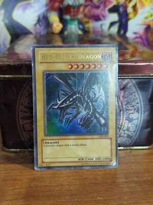 Yugioh - Red-Eyes B. Dragon - Ultra Rare - SDJ-001 - HP-image