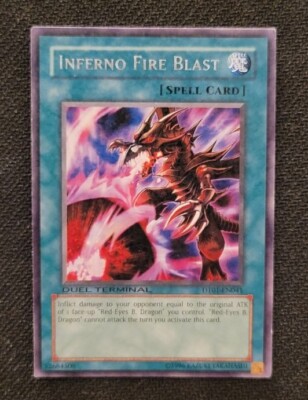 Inferno Fire Blast - DT01-EN041 - Duel Terminal Rare - Yugioh-image
