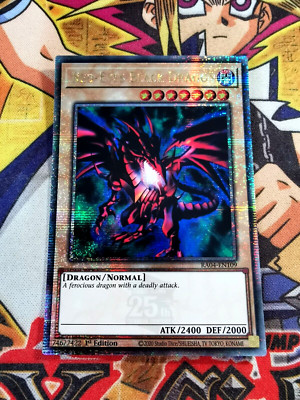 Red-Eyes Black Dragon ra04-en109 *ART 2* (NEW) Quarter Century Rare Yu-Gi-Oh-image
