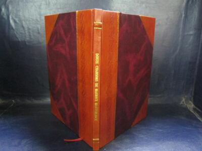 Douze Chansons / De Maurice Maeterlinck ; Illustr?Es Par Charles [Leather Bound]-image
