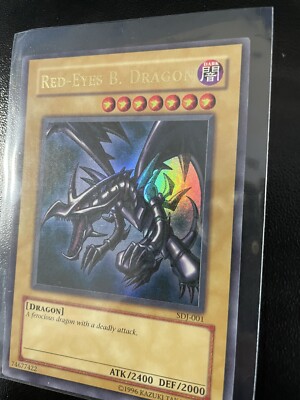 Yu-Gi-Oh! TCG Red-Eyes B. Dragon Joey SDJ-001 Unlimited Ultra Rare-image