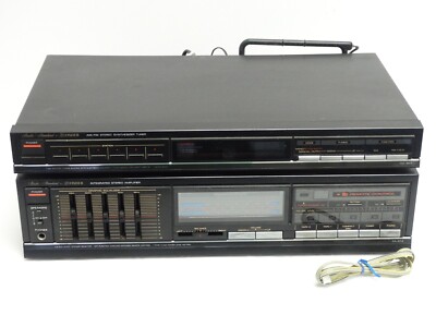 Fisher CA-854 Stereo Amplifier & FM-854 Stereo Tuner Combo Japan Tested Working-image