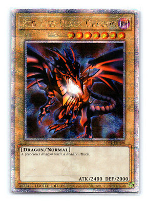 Red-Eyes Black Dragon - LC01-EN006 - Quarter Century Secret Rare Limited  Yugioh-image