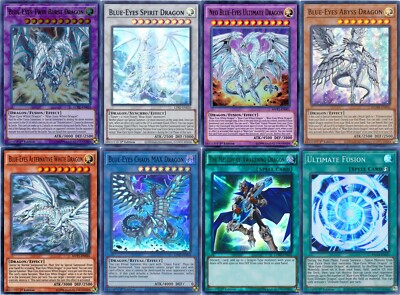 Yugioh Blue-Eyes White Dragon 2024 Deck - Abyss Twin Alternative Ultimate NM-image