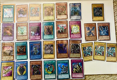 Lot Of 30 Vintage HOlO/1st Edition Yu-Gi-Oh! Cards,   Great Rare Cards!-image