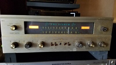 fisher 800c tube receiver.-image