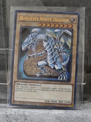 Blue-Eyes White Dragon - LC01-EN004 - Ultra Rare - Limited Edition Yugioh NM-image