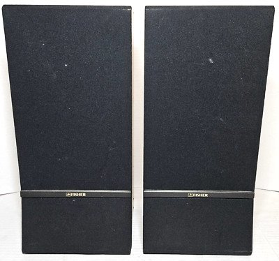 Fisher MS-710 Vintage pair Speaker system-image