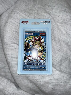 YuGiOh Legend Of Blue Eyes White Dragon Blister Pack Sealed-image
