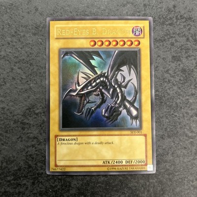 Yu-Gi-Oh! Red Eyes Black Dragon English Ultra 5-image