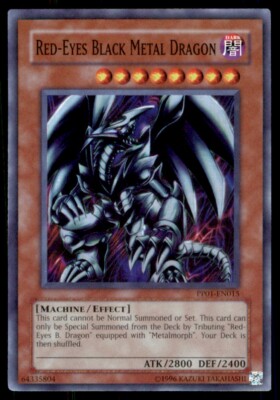 Yu-Gi-Oh! Red- Eyes Black Metal Dragon #PP01-EN015 Light Play-image