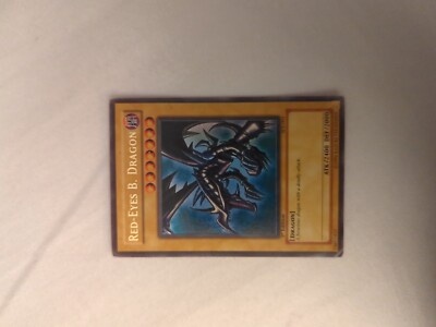 Yugioh Red-Eyes Black Dragon SDJ-001 Unlimited Edition Holo Rare 1st edition -image
