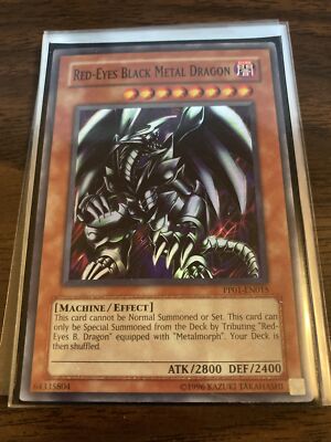 Yugioh Red-Eyes Black Metal Dragon Super LP-image