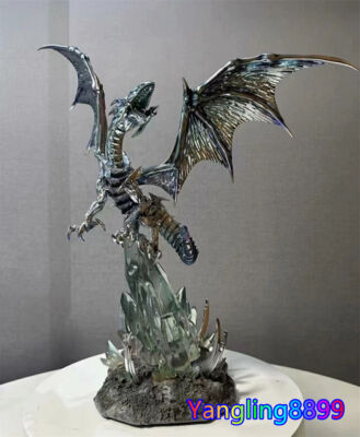 45cm Blue-Eyes White Dragon Figure Base Light Up Toy YU-GI-OH! Collect Stocked!-image