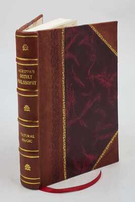 Three Books Of Occult Philosophy Or Magic By...Henry Cornelius A [Leather Bound]-image