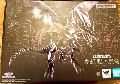 Bandai Namco S.H. Monster Arts Yu-Gi-Oh! Red Eyes Black Dragon Action Figure JPN-image
