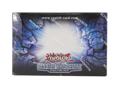 YU-GI-OH BLUE-EYES WHITE DESTINY STRUCTURE DECK BOX-image