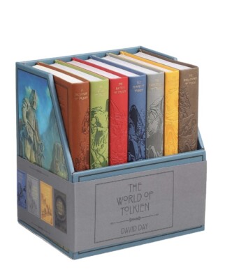 🔥NEW🔥SEALED🔥 Tolkien David Day 7 BOOK SET Set Faux Leather Nazgul Lord Rings -image