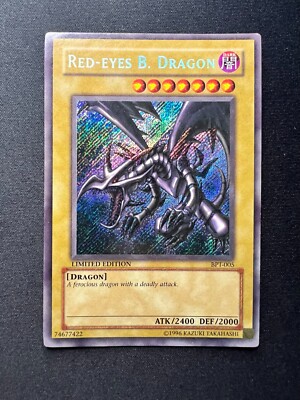 Yu-Gi-Oh! TCG Red Eyes Black Dragon BPT-005 Limited Edition -image