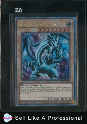 BLUE-EYES WHITE DRAGON YU-GI-OH RA03-EN079 GERMAN-image