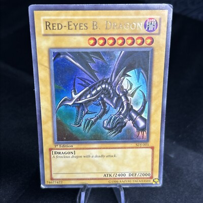 Red-Eyes B. Dragon SDJ-001 Starter Deck: Joey 1st Edition-image