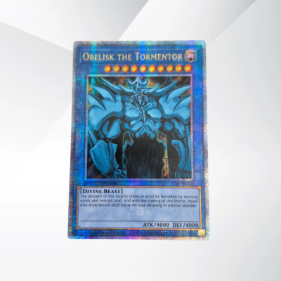 Yugioh TCG LC01-EN001 Obelisk The Tormentor Quarter Century Secret Rare-image