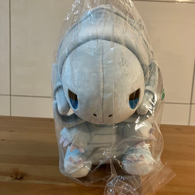 Yu-Gi-Oh! Blue-Eyes White Dragon Mochidoru Platinum Plush Stuffed Toy 25cm New-image