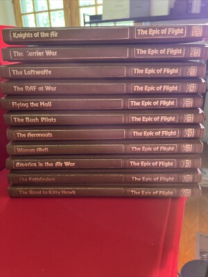 The Epic of Flight Time Life Books 11 Volume Set 1980s *FIRST & SECONDPRINTINGS*-image