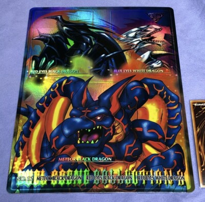 Yu-Gi-Oh! Bandai 1999 Duel Scene Collection 2 NO.12 Meteor Black Dragon HOLO-image