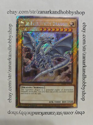Yugioh Blue-Eyes White Dragon RA04-EN108 Platinum Secret Rare NM-image