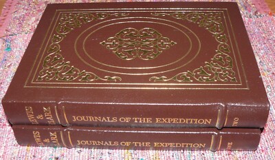 Easton Press Journals of the Expedition Lewis and Clark 2 Volume Set Collector's-image