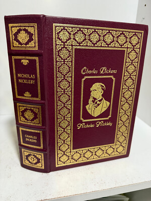 Easton Press Nicholas Nickleby by Charles Dickens from Complete Works Set-image