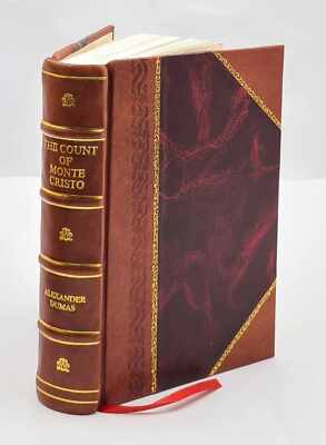 The Count Of Monte Cristo 1895 By Dumas, Alexandre [Leather Bound]-image